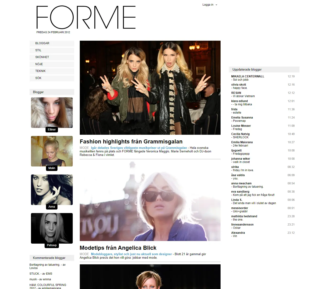 Early version of FORME